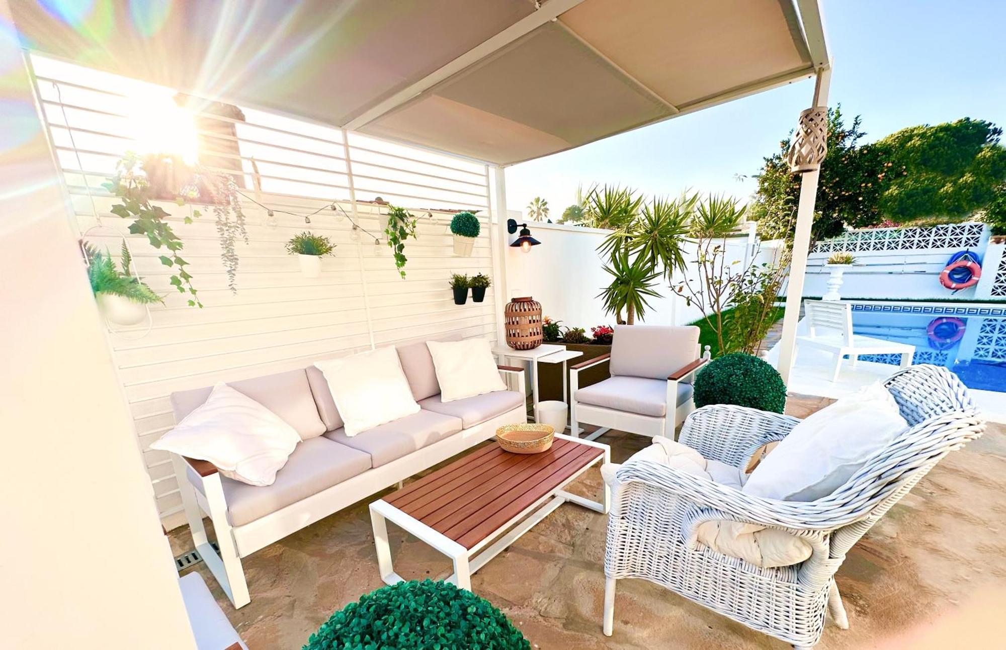 Villa Casacara Marbella Beachside Costabella -Spain المظهر الخارجي الصورة
