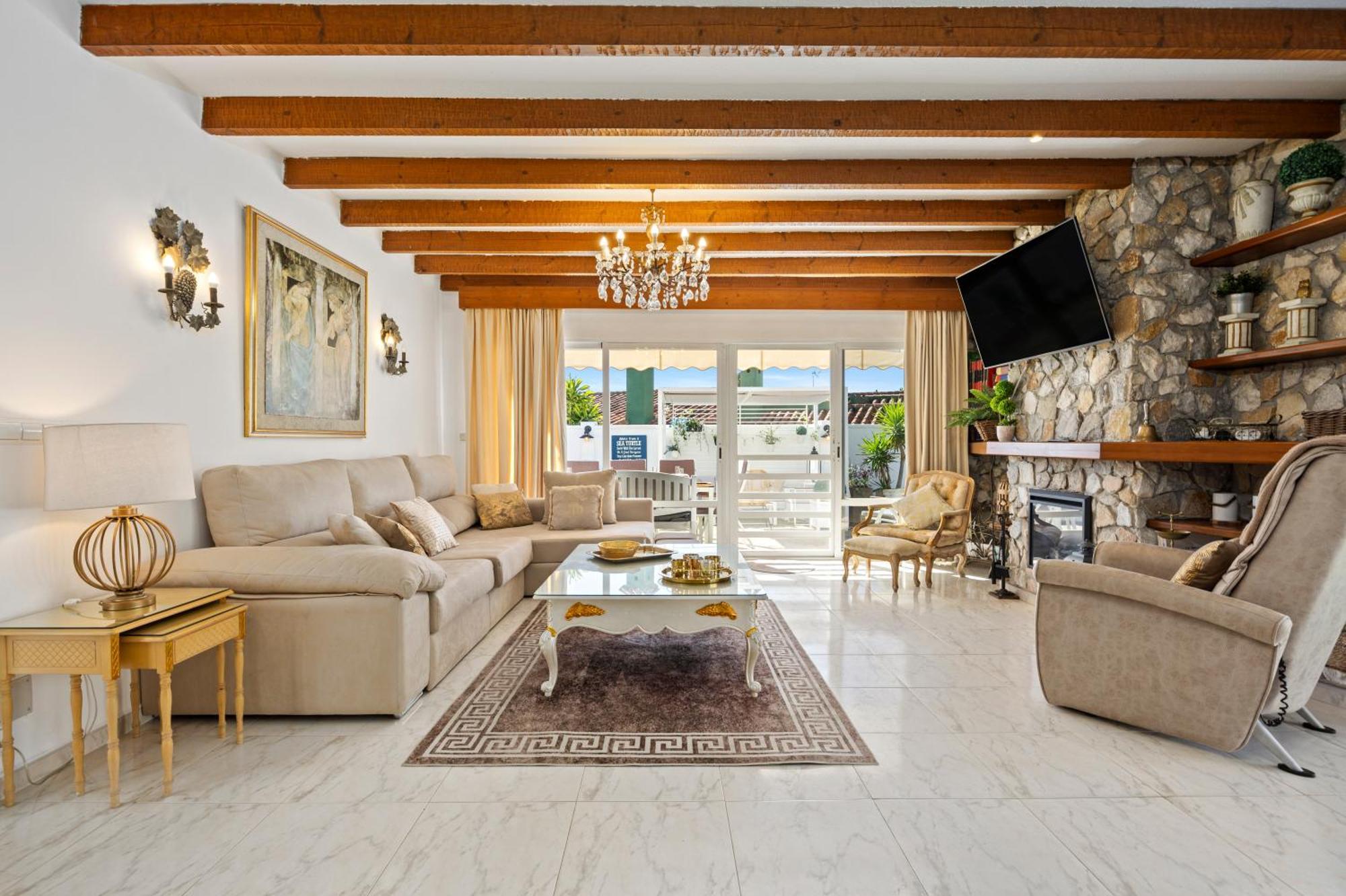 Villa Casacara Marbella Beachside Costabella -Spain المظهر الخارجي الصورة